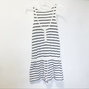 GAP striped tank top romper